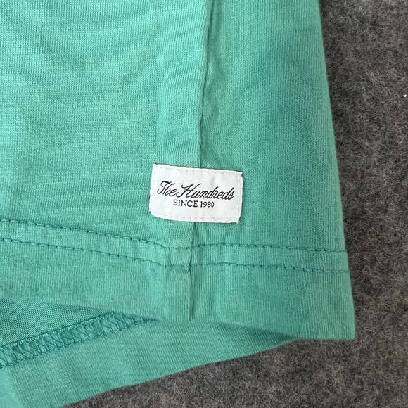 The Hundreds Men's Aqua/Green Short Sleeve 100% Cotton T-Shirt Size Small - Picture 10 of 12